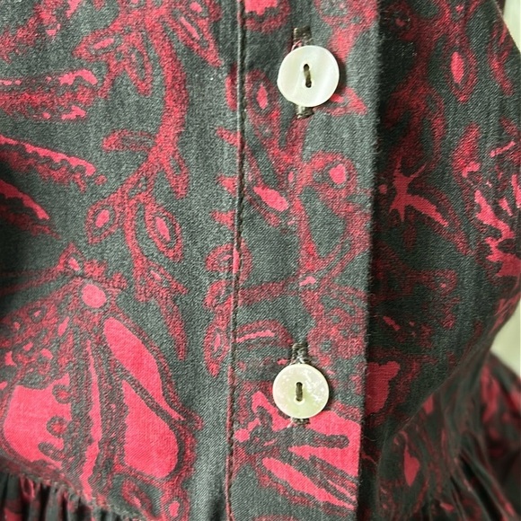 Ro’s Garden tiered printed dress extra small - Picture 4 of 16